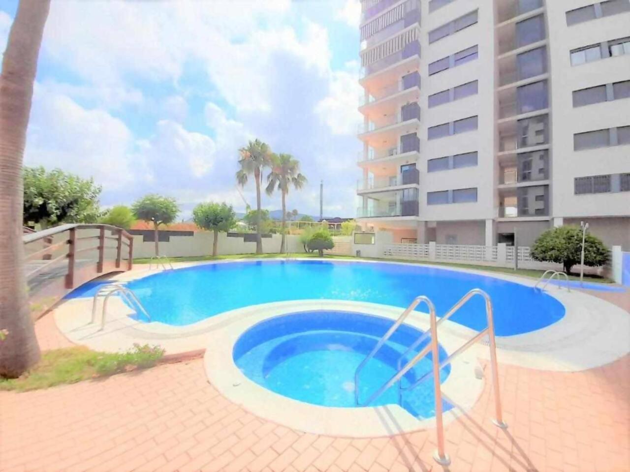 Ayf 200M Del Mar 2 Piscinas Pista De Padel Y Gym Apartment Oropesa del Mar Bagian luar foto